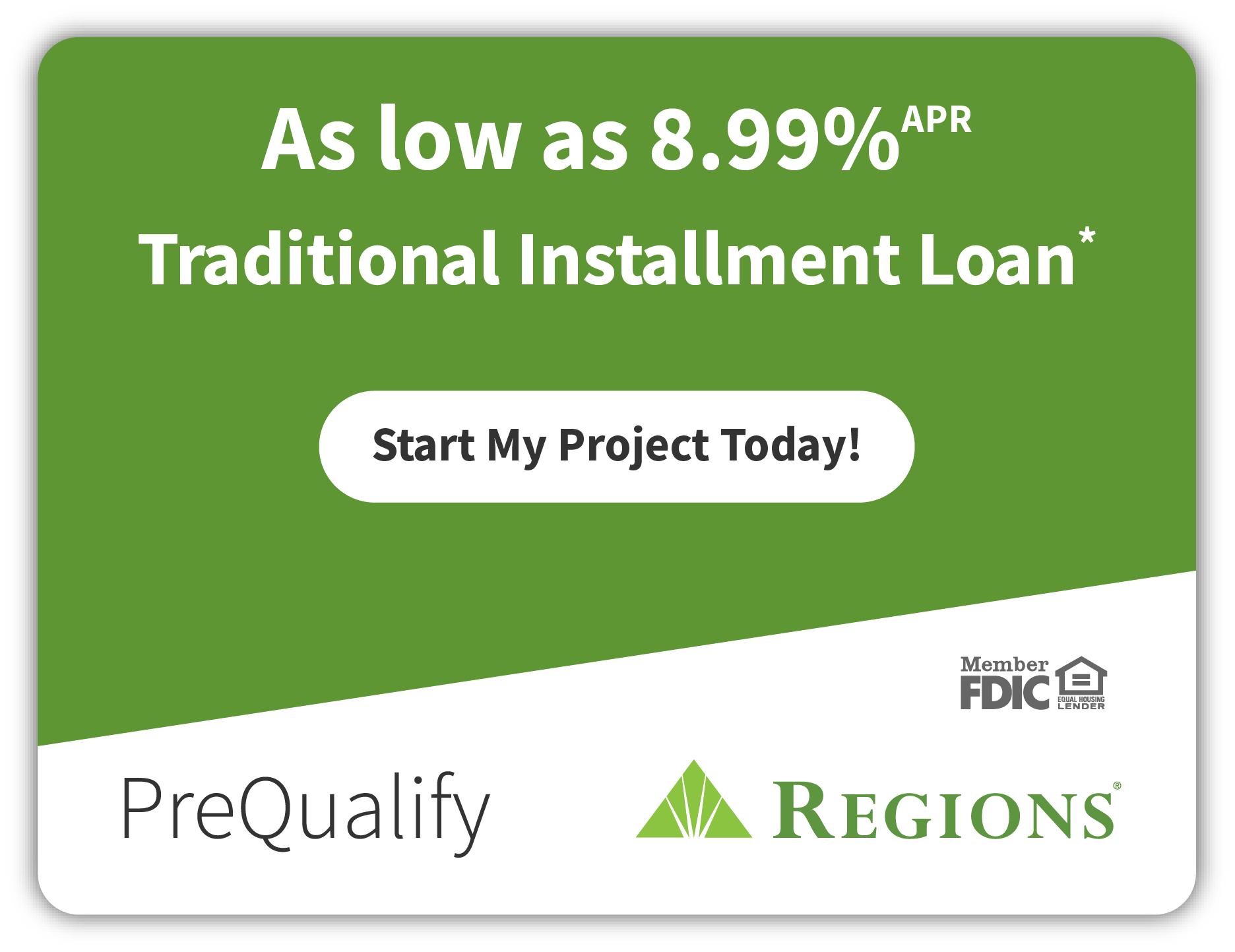 Traditional Installment Loan - prequalify with Regions Bank