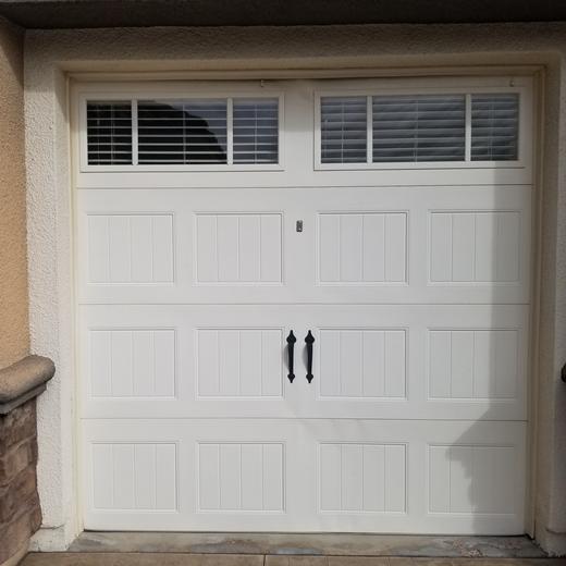 Garage door job in the Las Vegas Valley by Swift Garage Door Repair (2019)