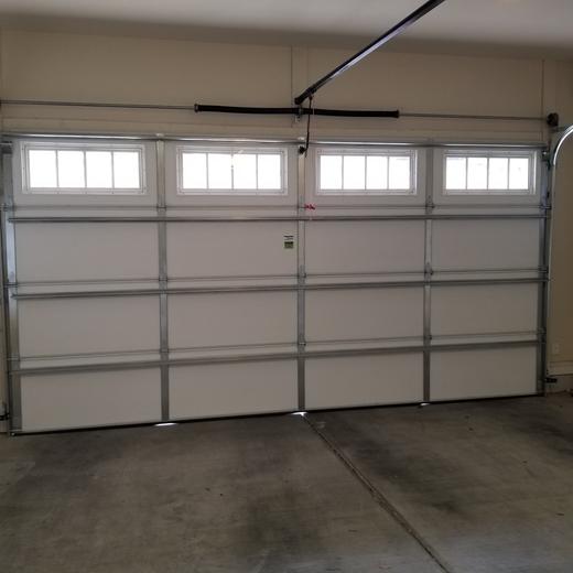 Garage door job in the Las Vegas Valley by Swift Garage Door Repair (2019)
