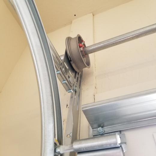 Garage door job in the Las Vegas Valley by Swift Garage Door Repair (2019)