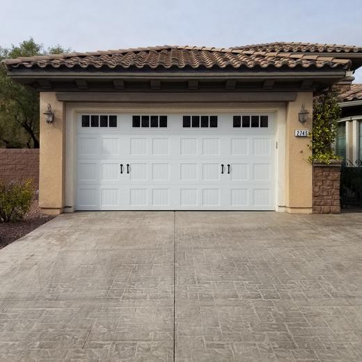 Garage door job in the Las Vegas Valley by Swift Garage Door Repair (2019)