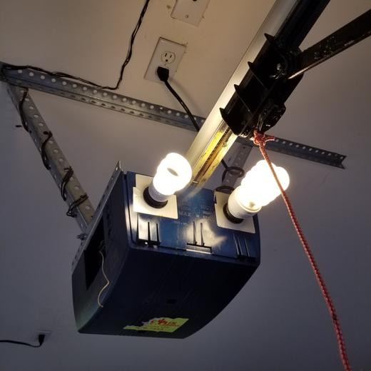 Garage door job in the Las Vegas Valley by Swift Garage Door Repair (2019)