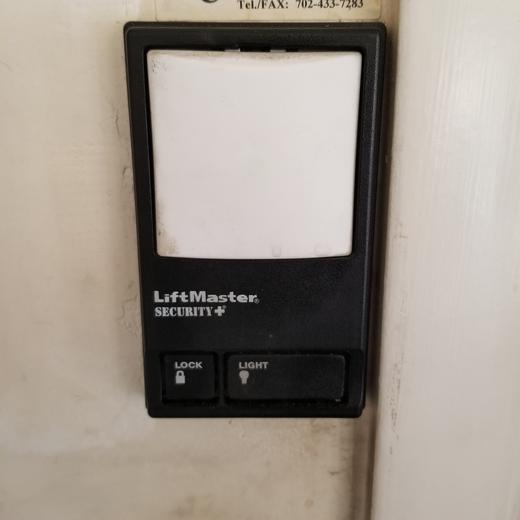 Garage door job in the Las Vegas Valley by Swift Garage Door Repair (2019)
