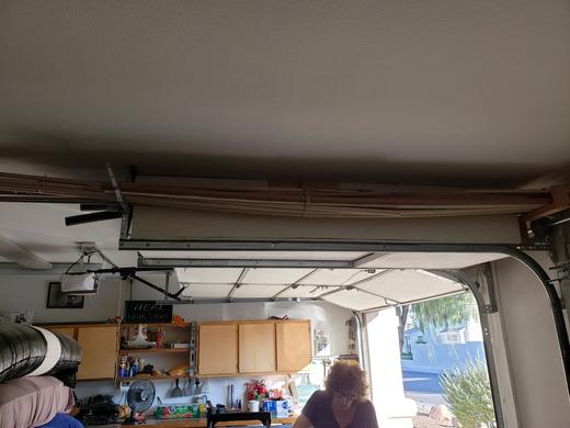Garage door job in the Las Vegas Valley by Swift Garage Door Repair (2020)