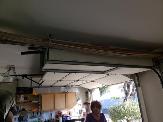 Garage door job in the Las Vegas Valley by Swift Garage Door Repair (2020)