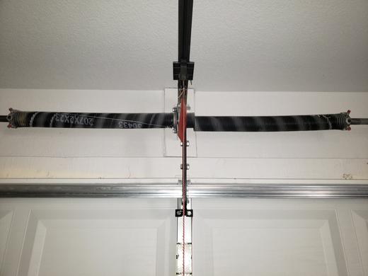 Garage door job in the Las Vegas Valley by Swift Garage Door Repair (2020)