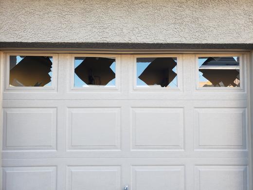 Garage door job in the Las Vegas Valley by Swift Garage Door Repair (2020)