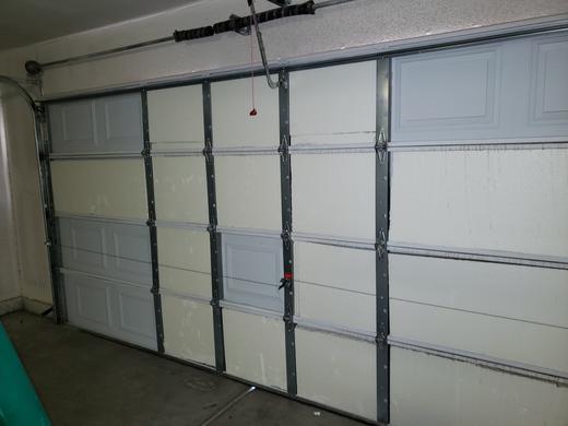Garage door job in the Las Vegas Valley by Swift Garage Door Repair (2021)