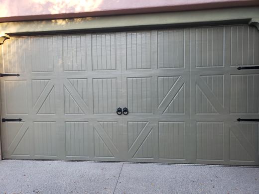 Garage door job in the Las Vegas Valley by Swift Garage Door Repair (2021)