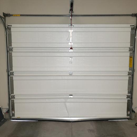 Garage door job in the Las Vegas Valley by Swift Garage Door Repair (2021)