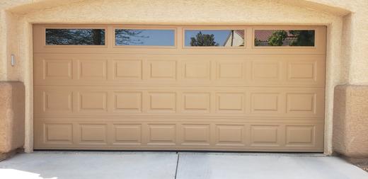 Garage door job in the Las Vegas Valley by Swift Garage Door Repair (2021)