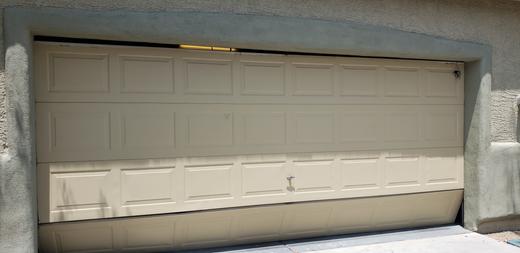 Garage door job in the Las Vegas Valley by Swift Garage Door Repair (2021)