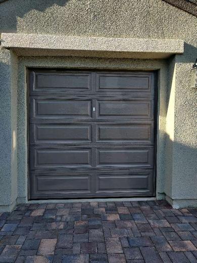 Garage door job in the Las Vegas Valley by Swift Garage Door Repair